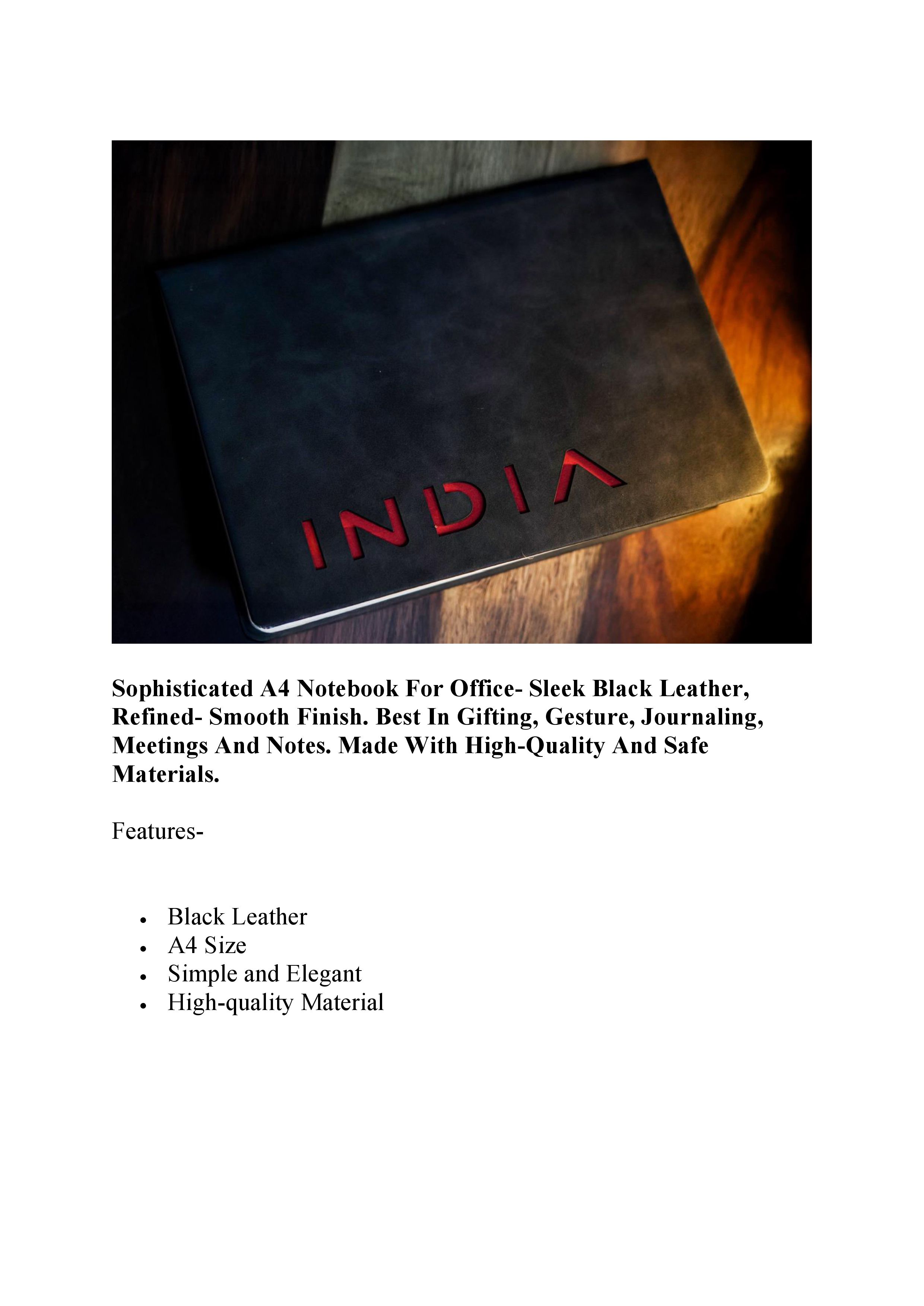 Sophisticated Notebook For Office